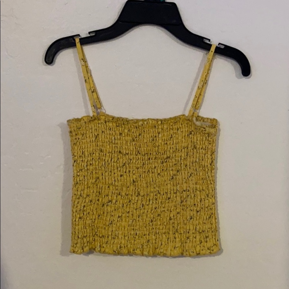 Brandy Melville yellow tank top
